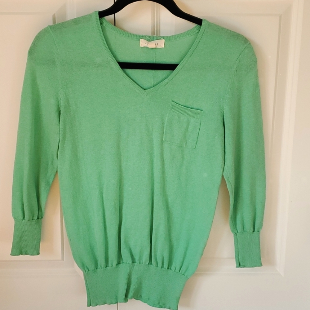 Active Mint Green Cardigan Sweater